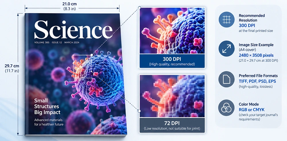 Resolution for a Scientific Journal Cover