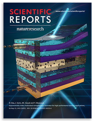 Scientific Reports cover art