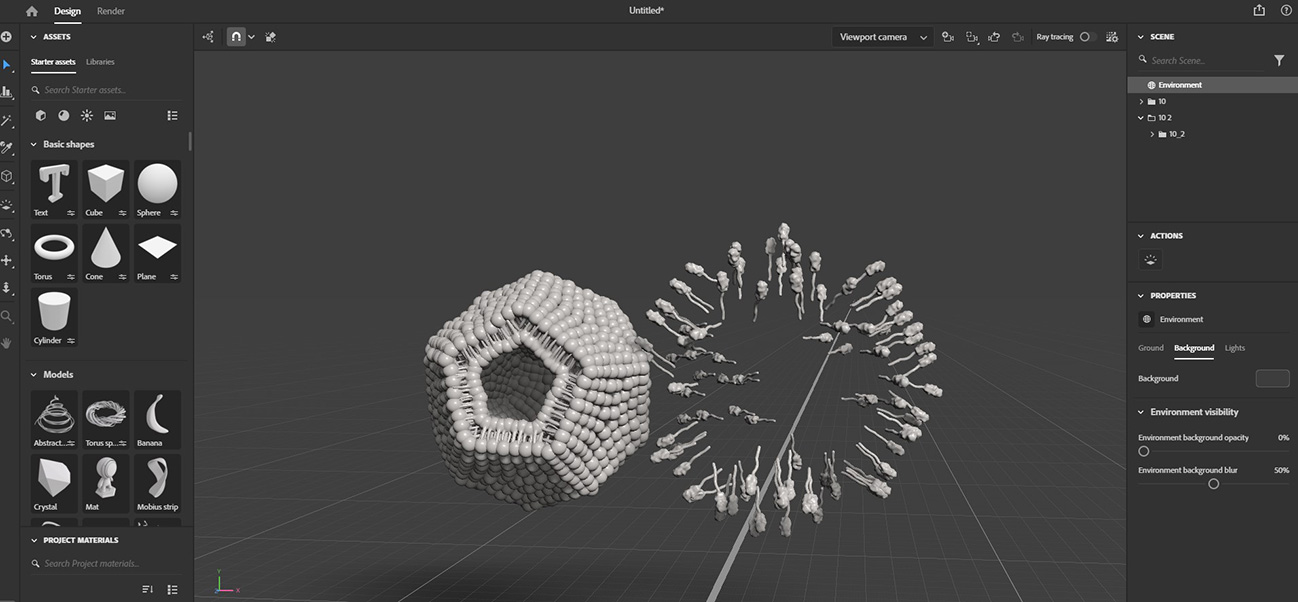 3D cell illustration