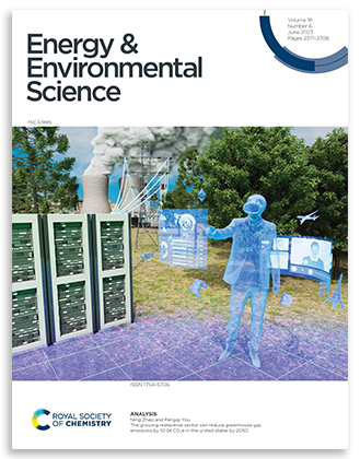 Energy & environmental science cover art