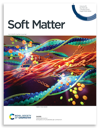 Soft Matter cover journal