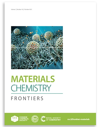 Materials chemistry frontiers cover art