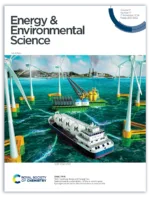 Energy & Environmental Science Cover Wind turbine