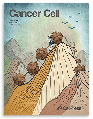 Cancer cell cover Scientific Illustrations