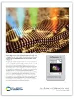 Nanoscale Advances Cover