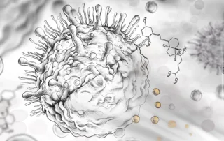 Cancer cell illustrations sample