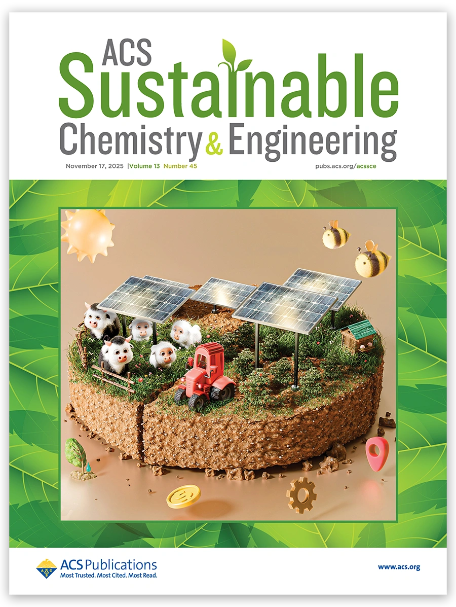 ACS Sustainable chemistry and engineering Cover