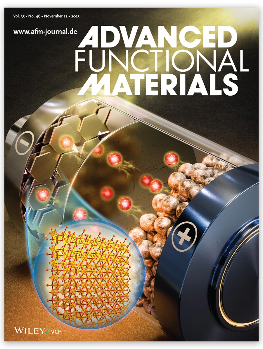 Advanced Functional materials cover Battery