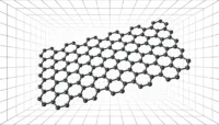 Graphene illustration Single layer 01