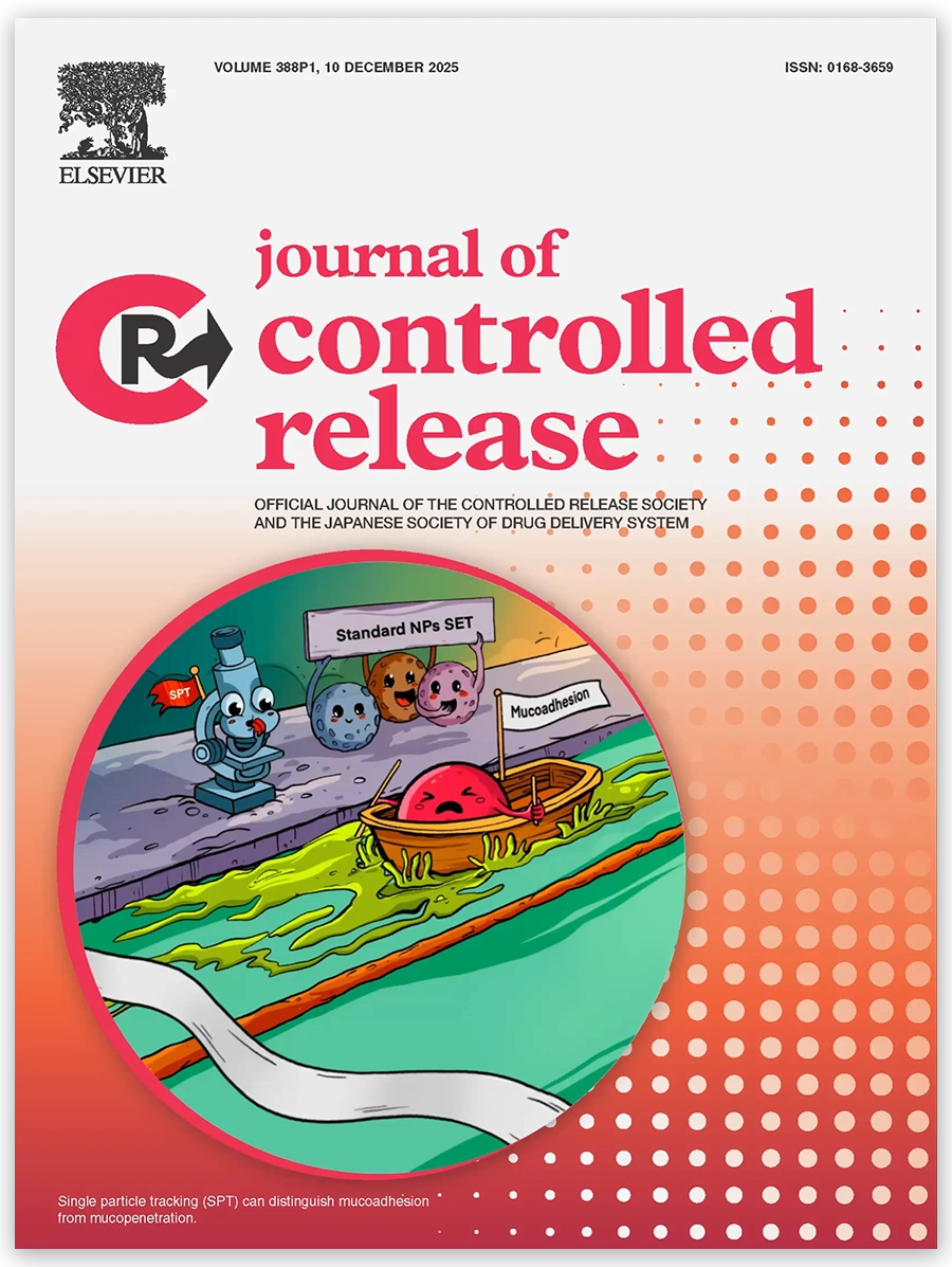 Journal of Controlled Release cover