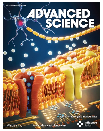 Nervous system illustration Advanced Materials