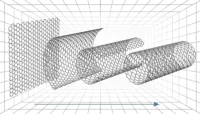 Graphene‑to‑CNT illustration