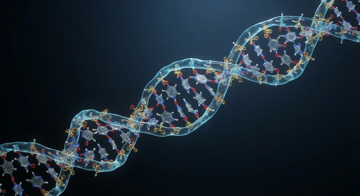 DNA Scientific Illustration for Education