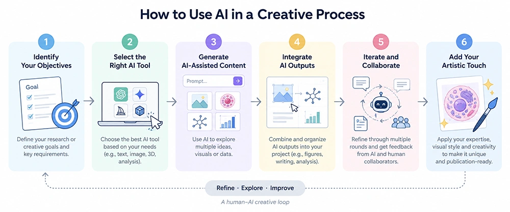 How to Use AI in a Creative Process