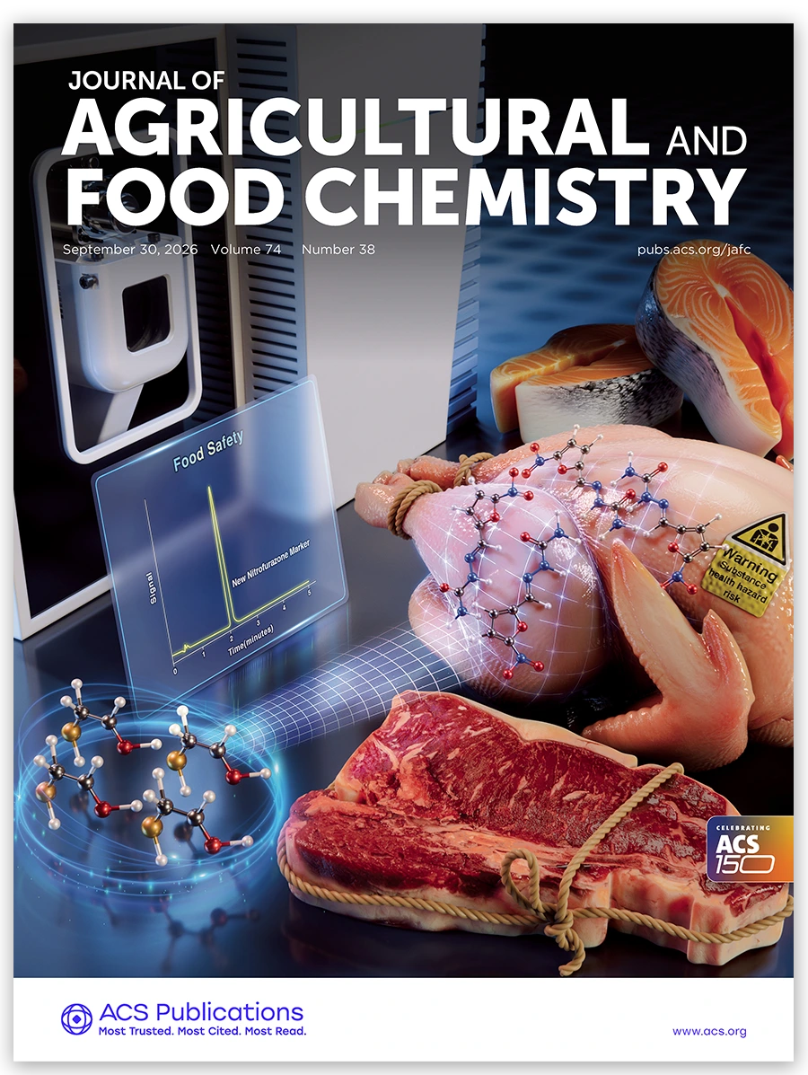 ACS agricultural food chemistry cover
